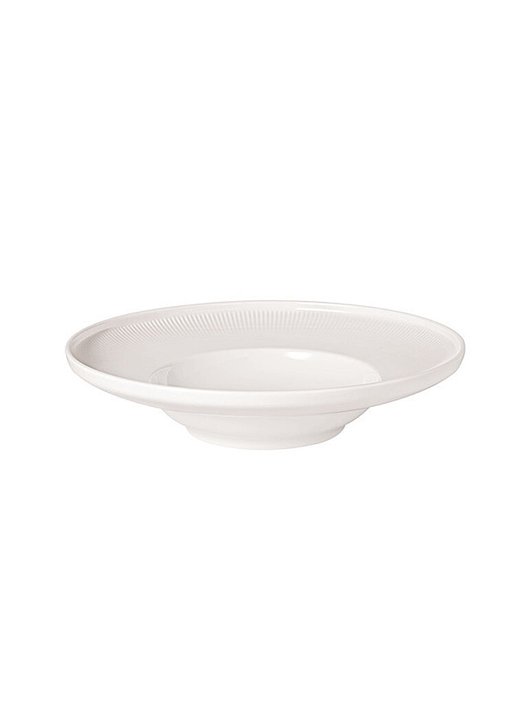 Pastateller VILLEROY & BOCH "Pastateller Afina ø 24,9 cm weiß", weiß, L:24,9cm, Speiseteller